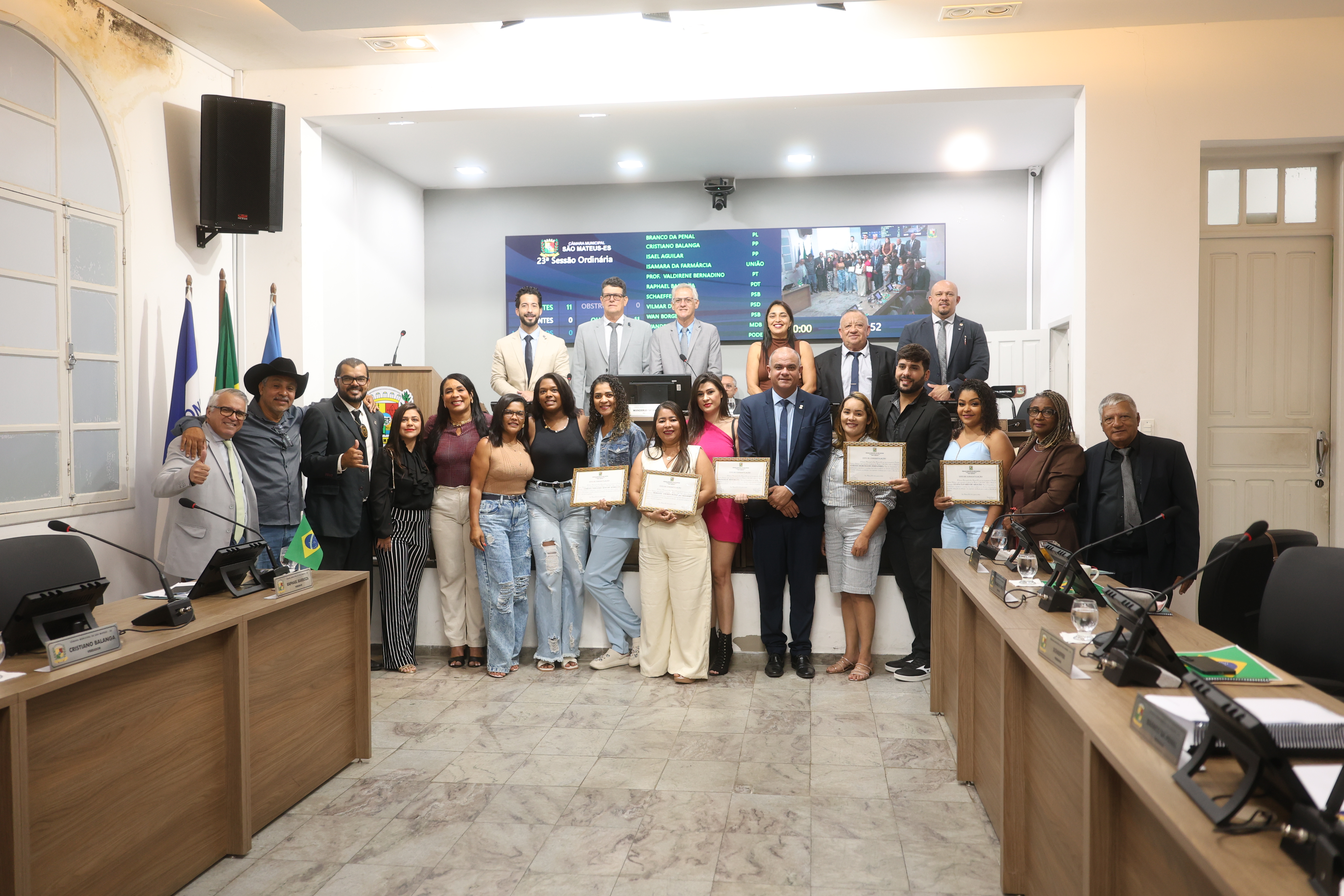 NOTÍCIA: Câmara Municipal de São Mateus realizou a 23ª Sessão Ordinária de 2026, nesta terça feira 07 de julho de 2026