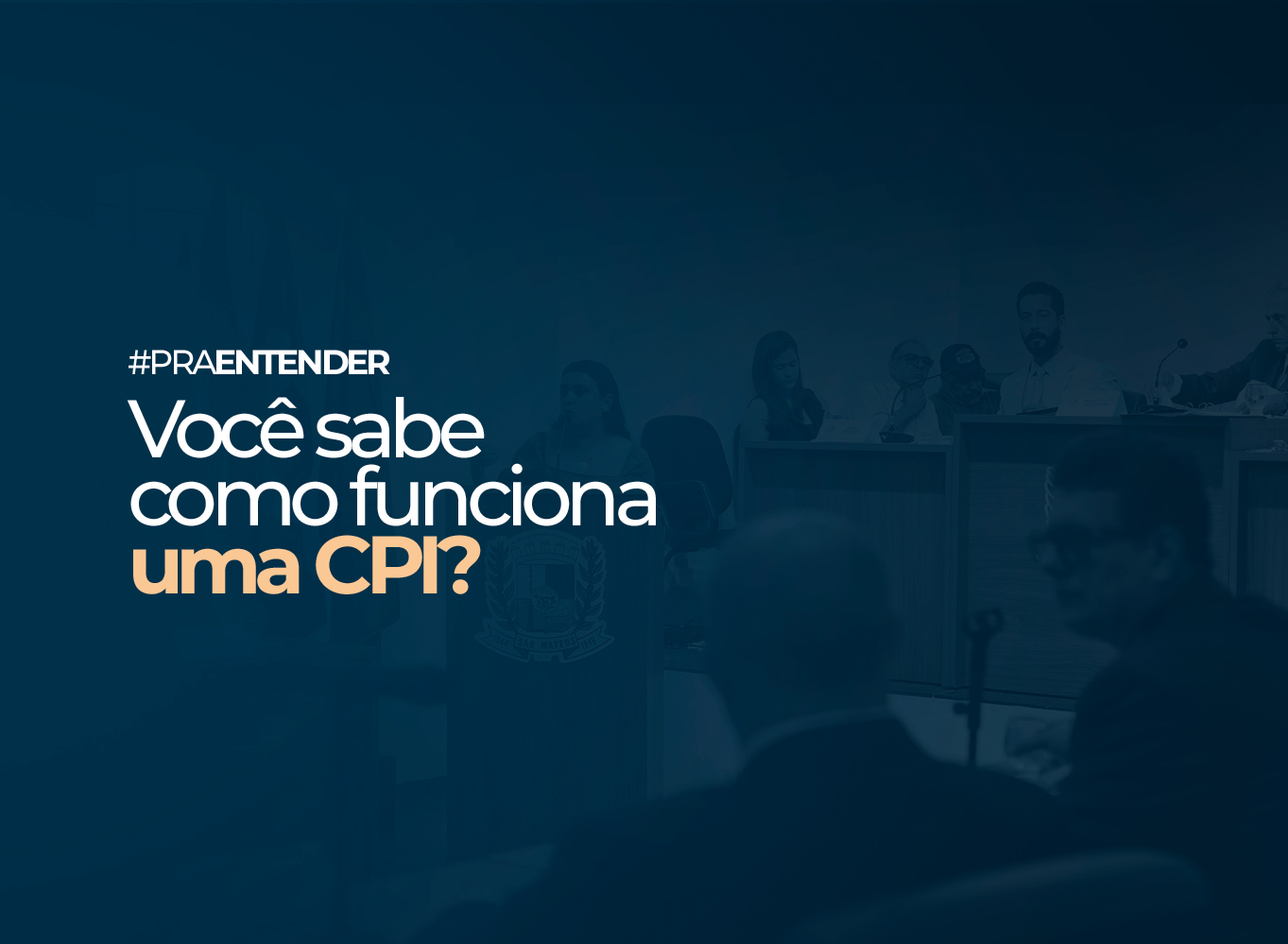 Notícia Como funciona uma CPI? Entenda o papel das Comissões Parlamentares de Inquérito