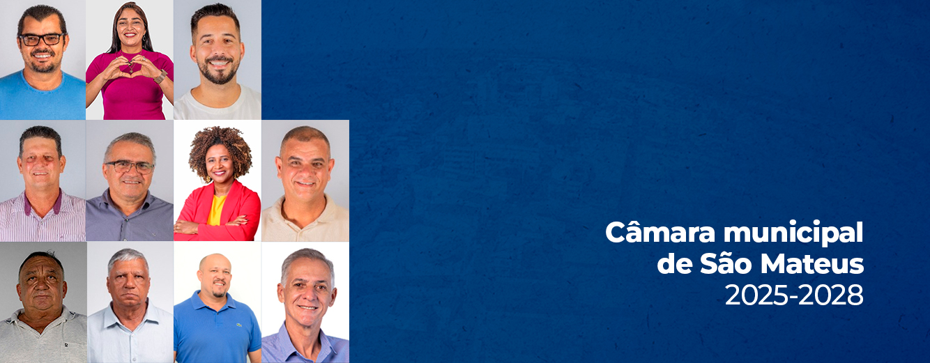 Notícia Conheça os 11 vereadores da Legislatura 2025-2028